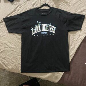 Lana Del Rey Blue Banisters Size XL Unisex Promo T Shirt Official Merch NWOT